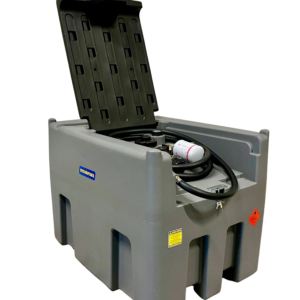 Mobiele GOODYEAR TITANFUEL proffesionele dieseltank 200 liter met 12 volt pomp