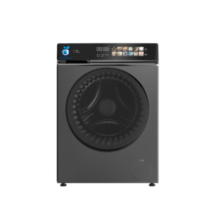 MobyWash Wasmachine AI Functie Zwart 10 KG 1400 Toeren